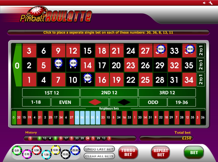Пинбол рулетка в онлайн казино – обзор демо игры на фишки